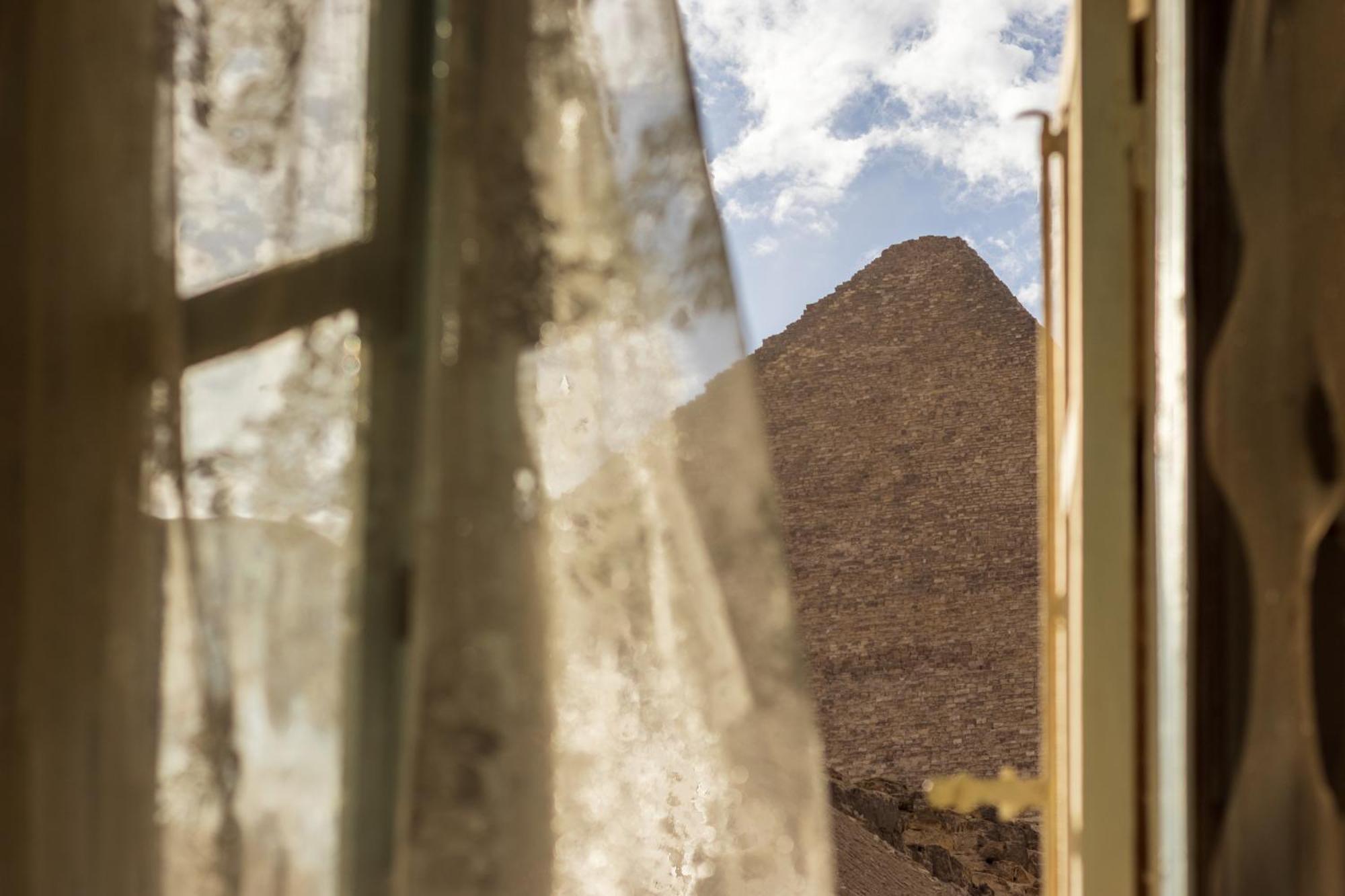 The Grand Pyramids View Hotel Kafret el-Gabal المظهر الخارجي الصورة