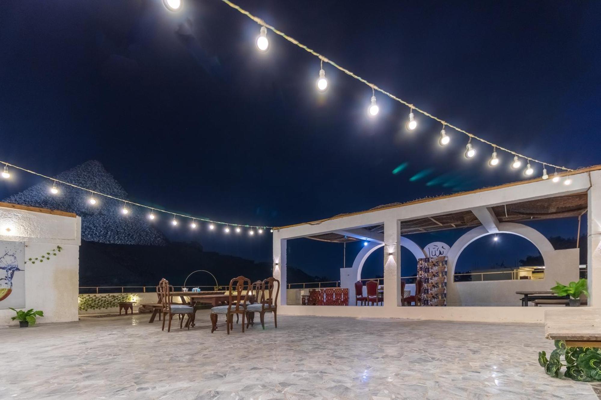 The Grand Pyramids View Hotel Kafret el-Gabal المظهر الخارجي الصورة