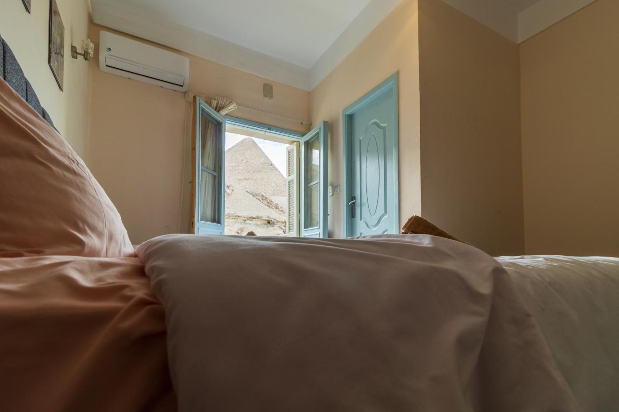 The Grand Pyramids View Hotel Kafret el-Gabal الغرفة الصورة
